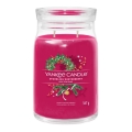 Yankee Candle - Illatos gyertya SPARKLING WINTERBERRY nagy 567g 60-90 óra.