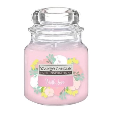 Yankee Candle - Illatos gyertya WITH LOVE közepes 340g 65-75 óra
