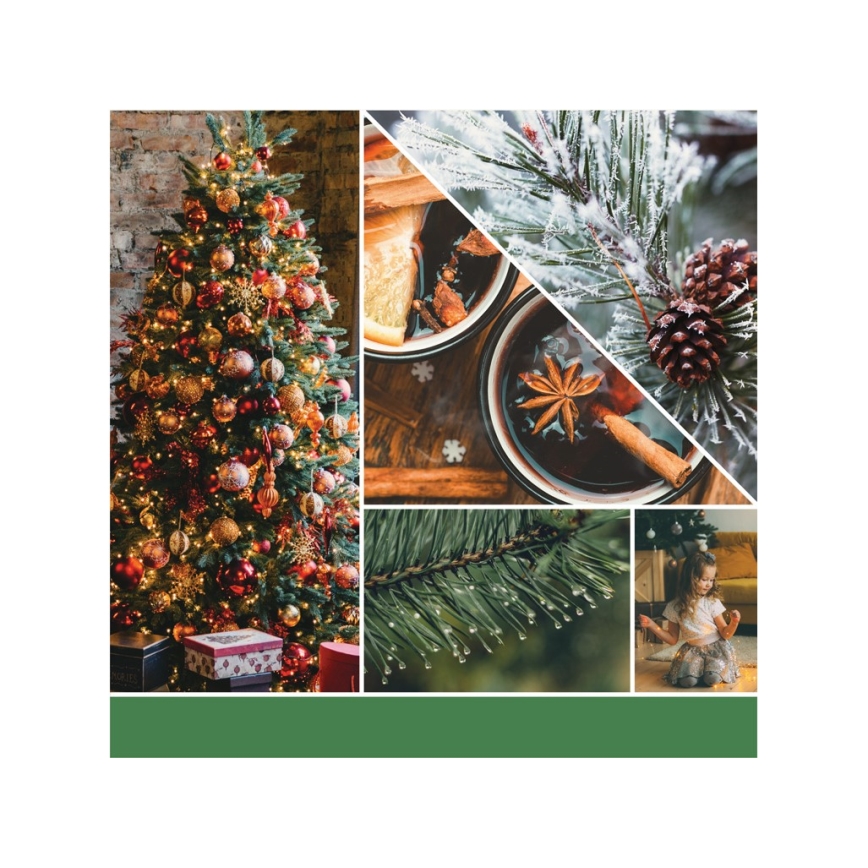 Yankee Candle - SHIMMERING CHRISTMAS TREE illatos gyertya nagy 567g 60-90 óra