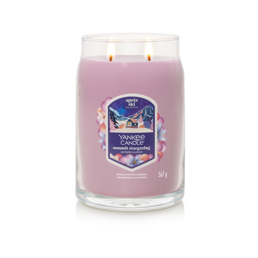 Yankee Candle - SUMMIT STARGAZING nagy illatos gyertya 567g 60-90 óra