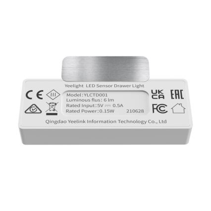 Yeelight - 4 darabos LED bútorvilágítás készlet érzékelővel LED/0,15W/5V 2700K 300 mAh