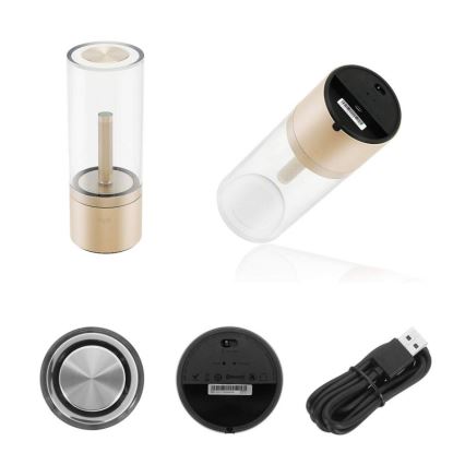 Yeelight - LED állítható fényerejű asztali lámpa CANDELA LED/6,5W/5V 2100 mAh Bluetooth