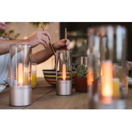 Yeelight - LED állítható fényerejű asztali lámpa CANDELA LED/6,5W/5V 2100 mAh Bluetooth