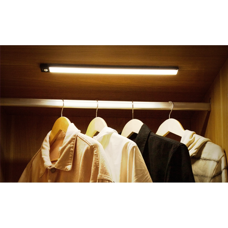 Yeelight - LED tölthető bútorvilágítás érzékelővel LED/2,3W/1500 mAh 4000K 40 cm ezüst