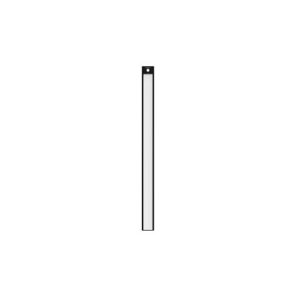 Yeelight - LED tölthető, fényerőszabályzós bútorvilágítás érzékelővel LED/2,4W/2200 mAh 4000K 60 cm fekete
