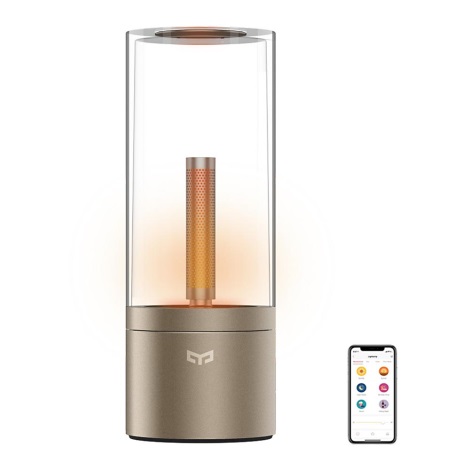 Yeelight - LED Dimmelhető asztali lámpa CANDELA LED/6,5W/5V 2100 mAh Bluetooth