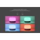 Yeelight - LED RGB Dimmelhető asztali lámpa BEDSIDE LED/5W/5V Wi-Fi/Bluetooth
