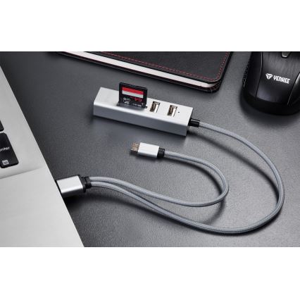 Yenkee - USB Elosztó 2.0 és OTG és kártyaolvasó