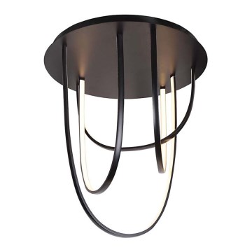 Zambelis 1951 - LED dimmelhető mennyezeti lámpa LED/80W/230V fekete