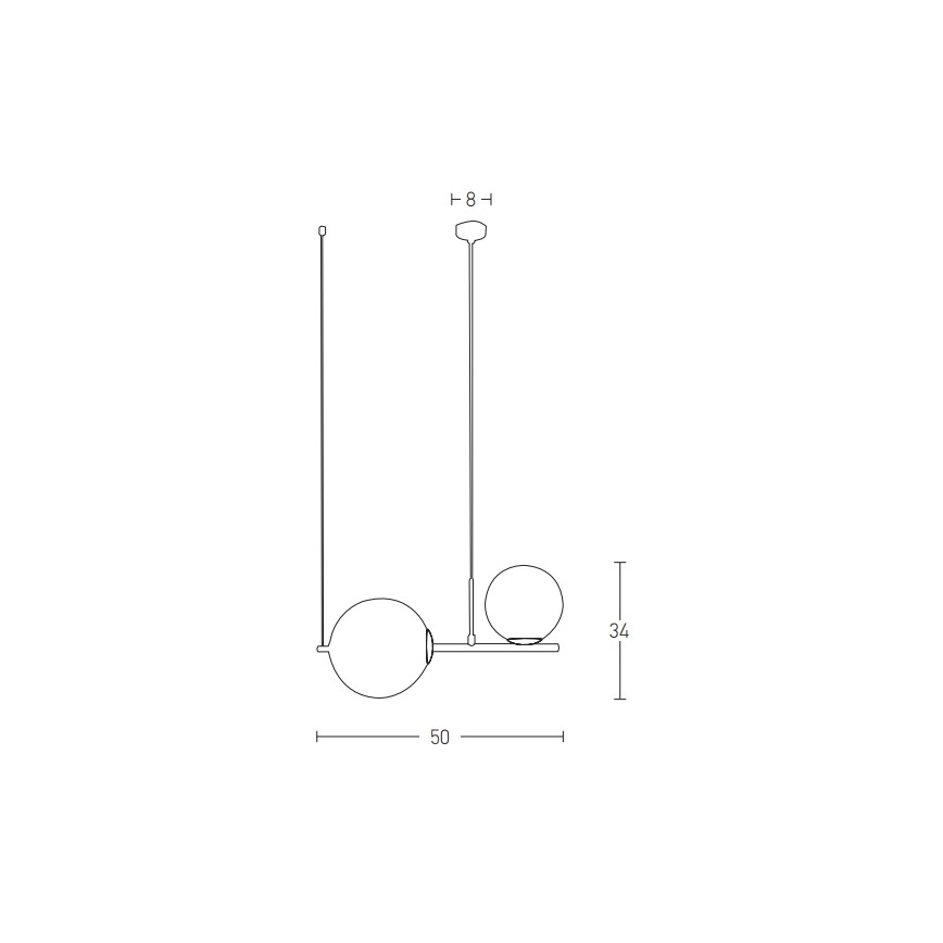 Zambelis 1997 - Csillár zsinóron 2xE27/15W/230V arany
