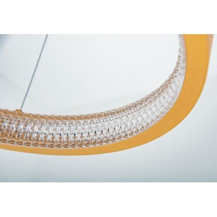 Zambelis 2006 - LED Dimmelhető csillár zsinóron LED/36W/230V arany