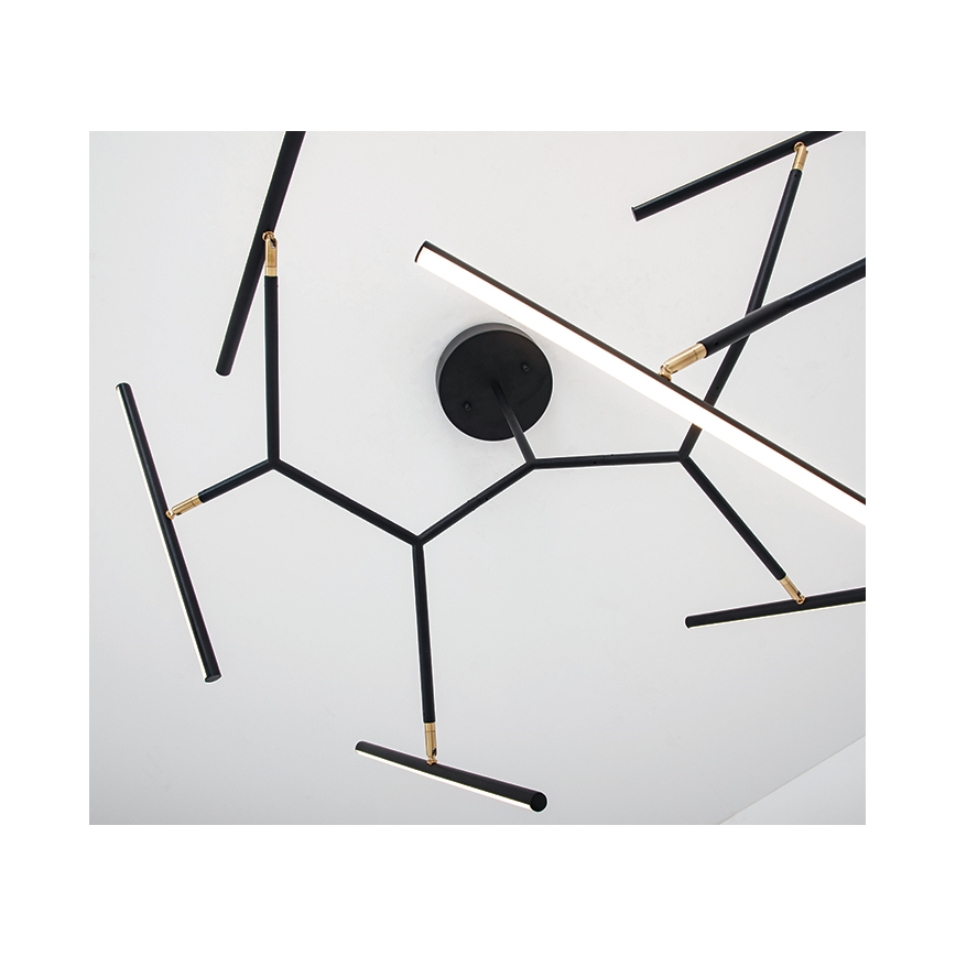 Zambelis 2072 - LED Dimmelhető csillár rúdon LED/68W/230V fekete