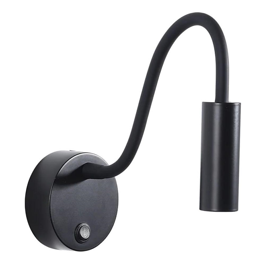 Zambelis 22049 - LED flexibilis lámpa LED/3W/230V CRI90 fekete