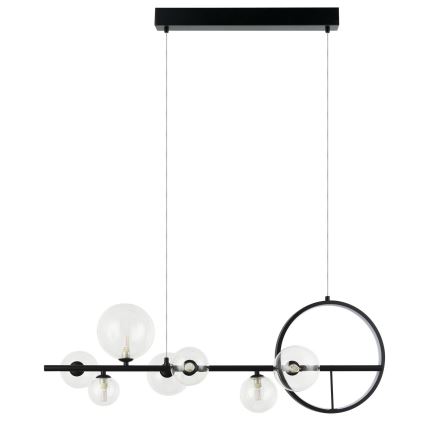 Zambelis 22063 - LED dimmelhető függeszték kábelre LED/14W + 7xG9/7W/230V