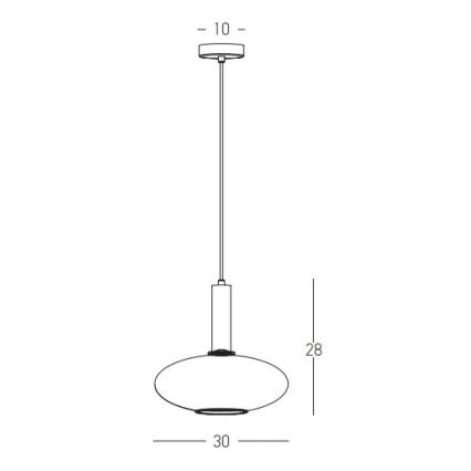 Zambelis 22072 - Csillár zsinóron 1xE27/40W/230V átm. 30 cm arany