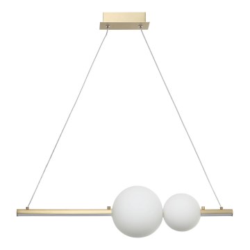 Zambelis 22108 - LED dimmelhető függeszték kábelre LED/11W/230V arany