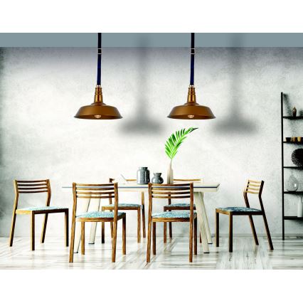 Zambelis 22225 - Csillár zsinóron 1xE27/40W/230V