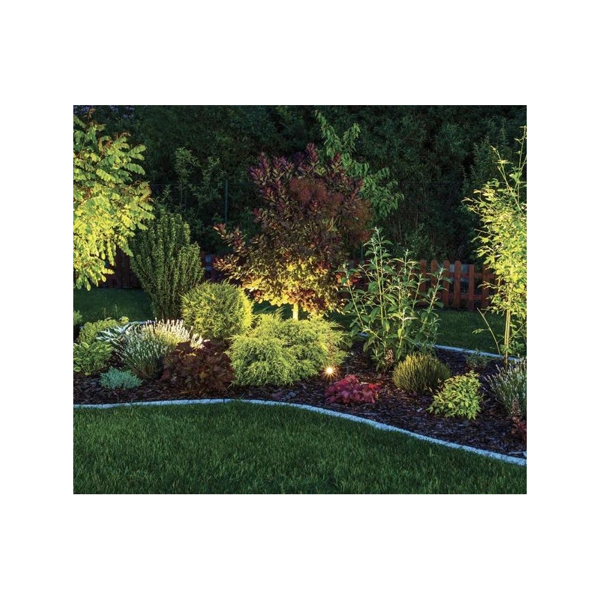 Zambelis E217 - Kültéri lámpa 1xGU10/5W/230V IP65 fekete