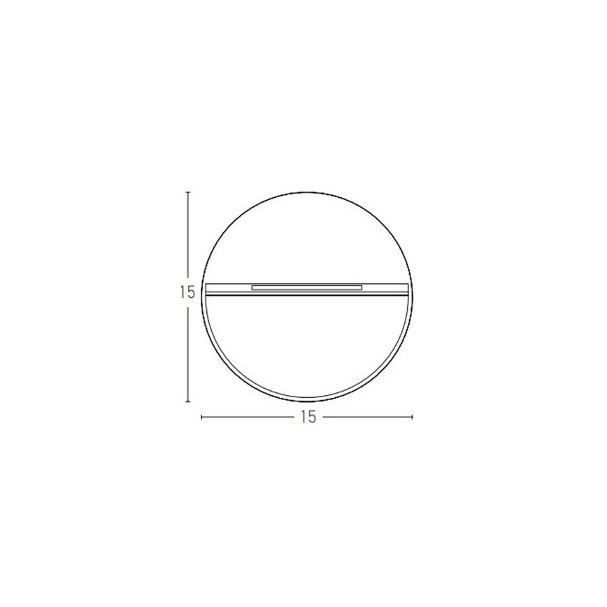 Zambelis E242-G - LED Kültéri lépcsőmegvilágító LED/6W/230V IP65 antracit