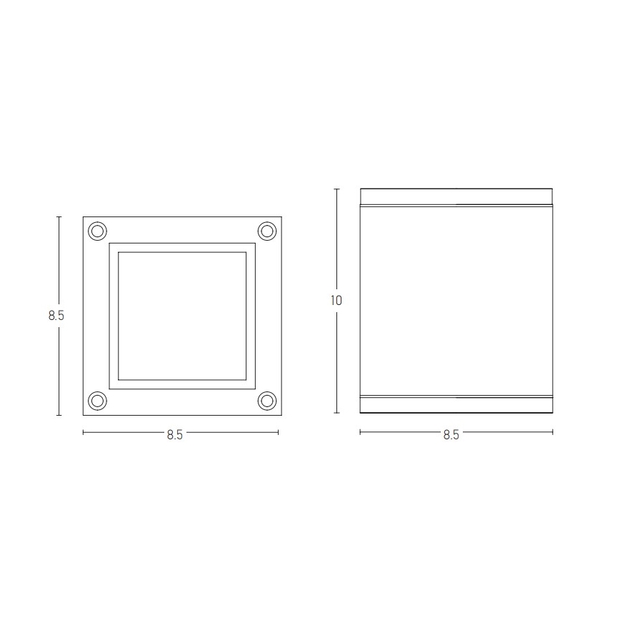 Zambelis E270 - Kültéri spotlámpa 1xGU10/35W/230V IP65 fehér