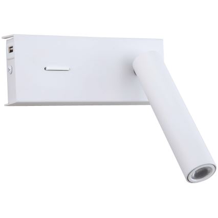 Zambelis H74 - LED Fali lámpa LED/3W/230V USB fehér