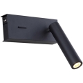 Zambelis H75 - LED Fali lámpa LED/3W/230V USB fekete