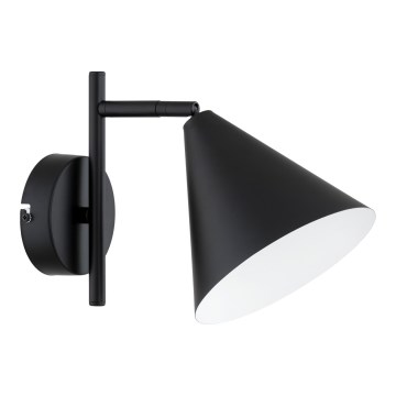 ZELTA fali lámpa 1xE27/15W/230V fekete