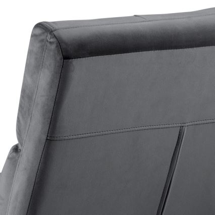 ZETA fotel sötétszürke