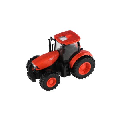 Zetor traktor platós utánfutóval, 2xAA elem, távirányítóval