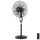 ZEVENTI - Álló ventilátor FLOW 55W/230V 130 cm fekete + távirányító