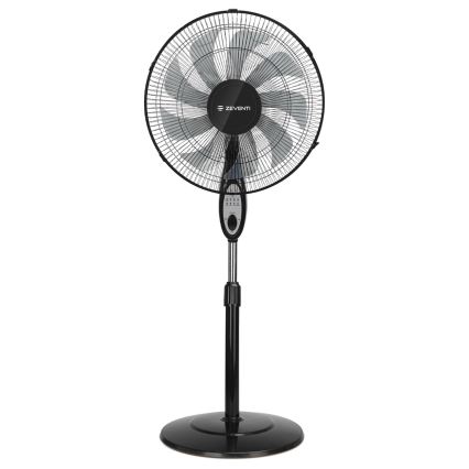 ZEVENTI - Álló ventilátor FLOW 55W/230V 130 cm fekete + távirányító