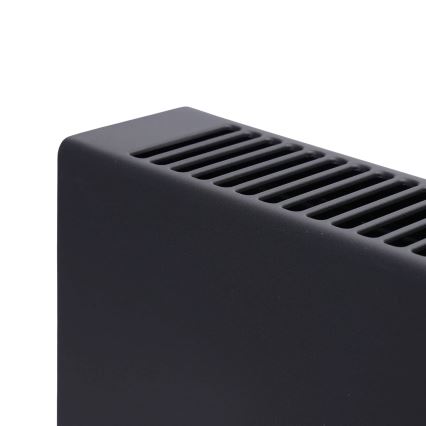 ZEVENTI - Elektromos hősugárzó/konvektor LCD kijelzővel ECO/1250/2000W/230V fekete + távirányító