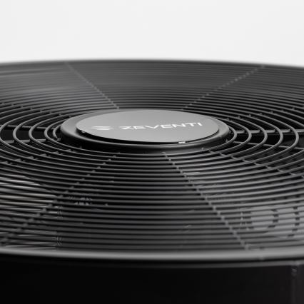 ZEVENTI - Fali ventilátor FREEZE 50W/230V átm. 40 cm fekete + távirányítás
