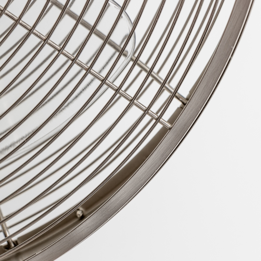 ZEVENTI - Fali ventilátor FREEZE 50W/230V átm. 40 cm matt króm + távirányítás