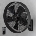 ZEVENTI - Fali ventilátor FREEZE 50W/230V átm. 45 cm fekete + távirányító