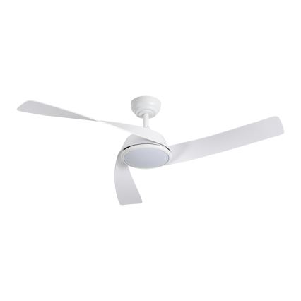 ZEVENTI - LED dimmelhető mennyezeti ventilátor AERYS LED/24W/230V 3000/4000/6000K Wi-Fi Tuya fehér + távirányító