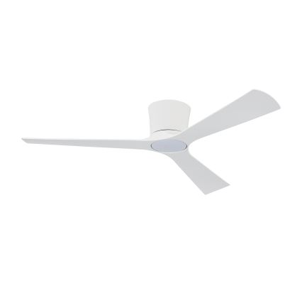 ZEVENTI - AUREX dimmelhető LED mennyezeti ventilátor LED/24W/230V 3000/4000/6000K Wi-Fi Tuya fehér + távirányító