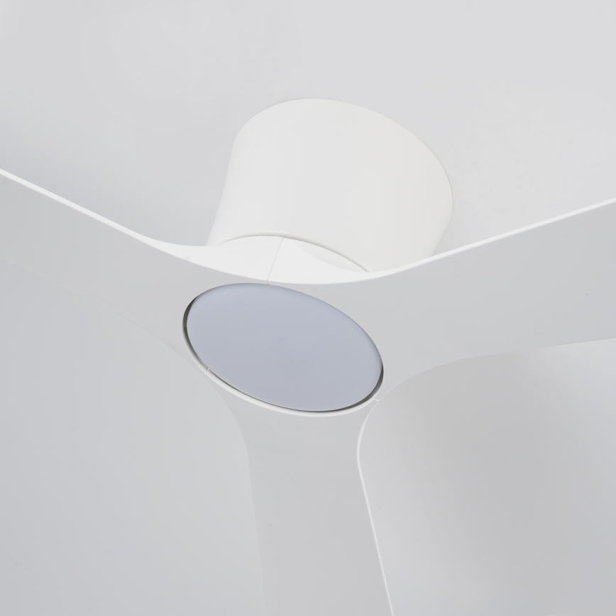 ZEVENTI - AUREX dimmelhető LED mennyezeti ventilátor LED/24W/230V 3000/4000/6000K Wi-Fi Tuya fehér + távirányító