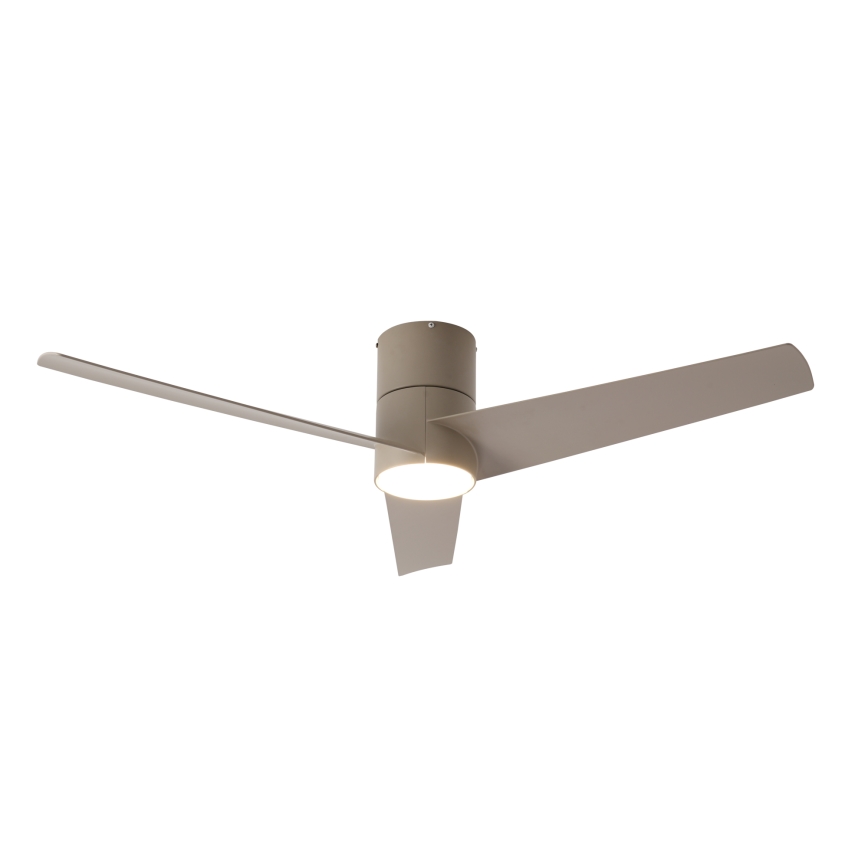ZEVENTI - LED mennyezeti ventilátor BARROSA LED/18W/230V 3000/4000/6000K Wi-Fi Tuya bézs + távirányító