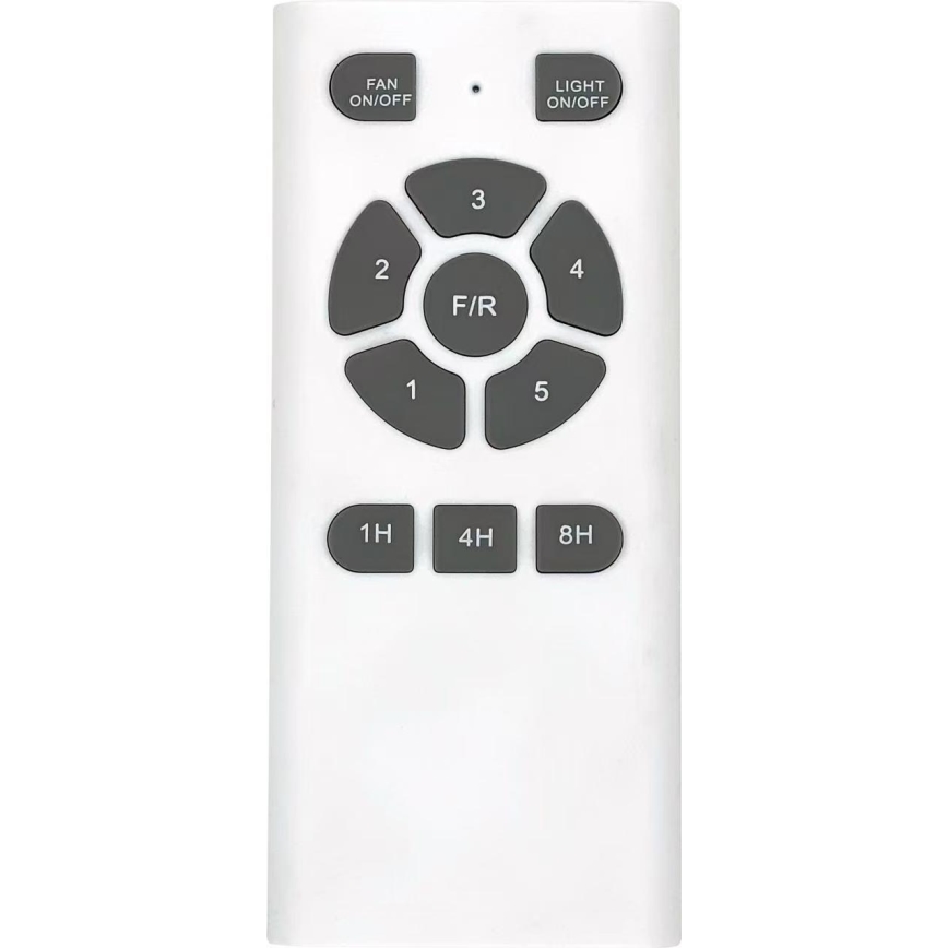 ZEVENTI - LED mennyezeti ventilátor ORVIETO LED/18W/230V 3000/4000/6000K Wi-Fi Tuya fehér + távirányító