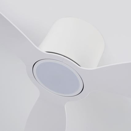 ZEVENTI - LED fényerőszabályozható mennyezeti ventilátor VENTORA LED/24W/230V 3000/4000/6000K Wi-Fi Tuya fehér + távirányító