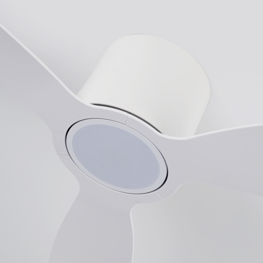 ZEVENTI - LED fényerőszabályozható mennyezeti ventilátor VENTORA LED/24W/230V 3000/4000/6000K Wi-Fi Tuya fehér + távirányító