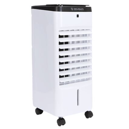 ZEVENTI - ARCTIC léghűtő 60W/230V fekete/fehér + távirányítóval