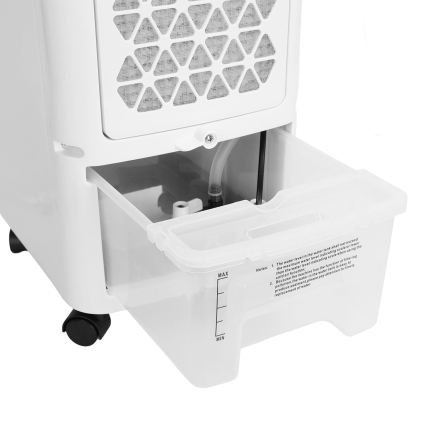 ZEVENTI - ARCTIC léghűtő 60W/230V fekete/fehér + távirányítóval