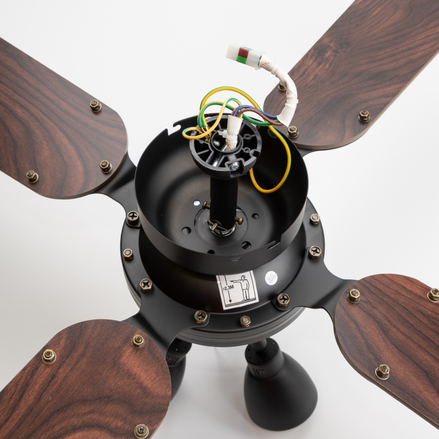 ZEVENTI - Mennyezeti ventilátor ZURRIOLA 3xGU10/50W/230V