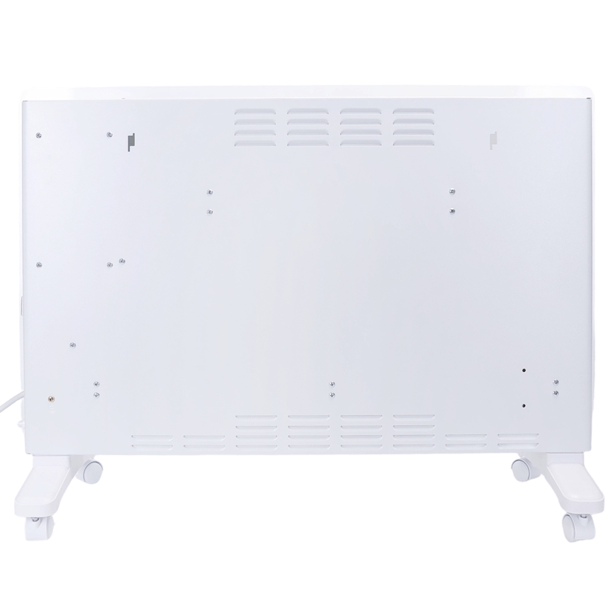 ZEVENTI - Okos elektromos direkt fűtőtest/konvektor LCD-kijelzővel 2000W/230V Wi‑Fi fehér