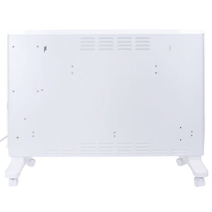 ZEVENTI - Okos fali elektromos direkt fűtőtest/konvektor LCD kijelzővel 1000/2000W/230V Wi-Fi fehér