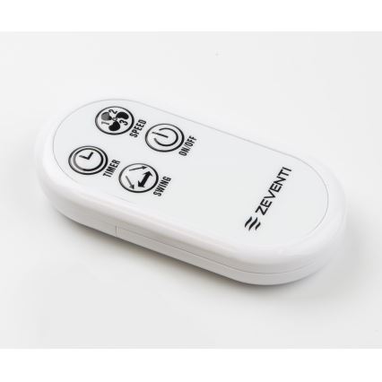 ZEVENTI - Távirányító ventilátoroknak FREEZE fehér