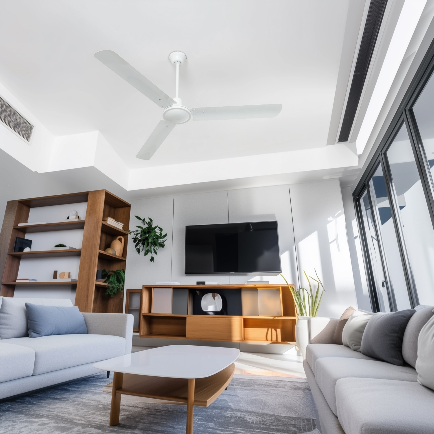 ZEVENTI - Mennyezeti ventilátor TOFINO fehér