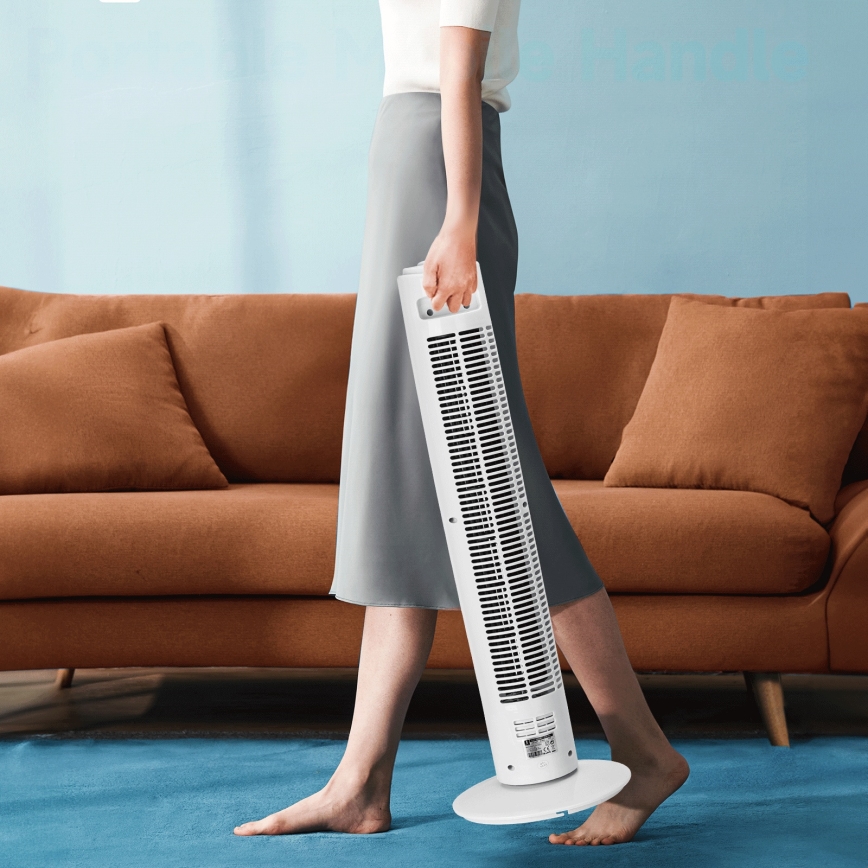 ZEVENTI - FLOW oszlopventilátor 45W/230V fehér